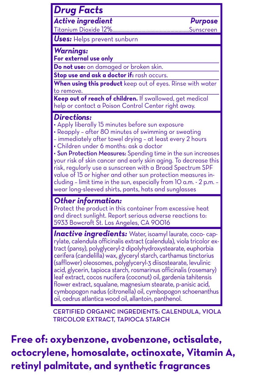 California Baby - Wholesale Sunscreen - Summer Blend™ Broad Spectrum SPF 30+ Sunscreen4