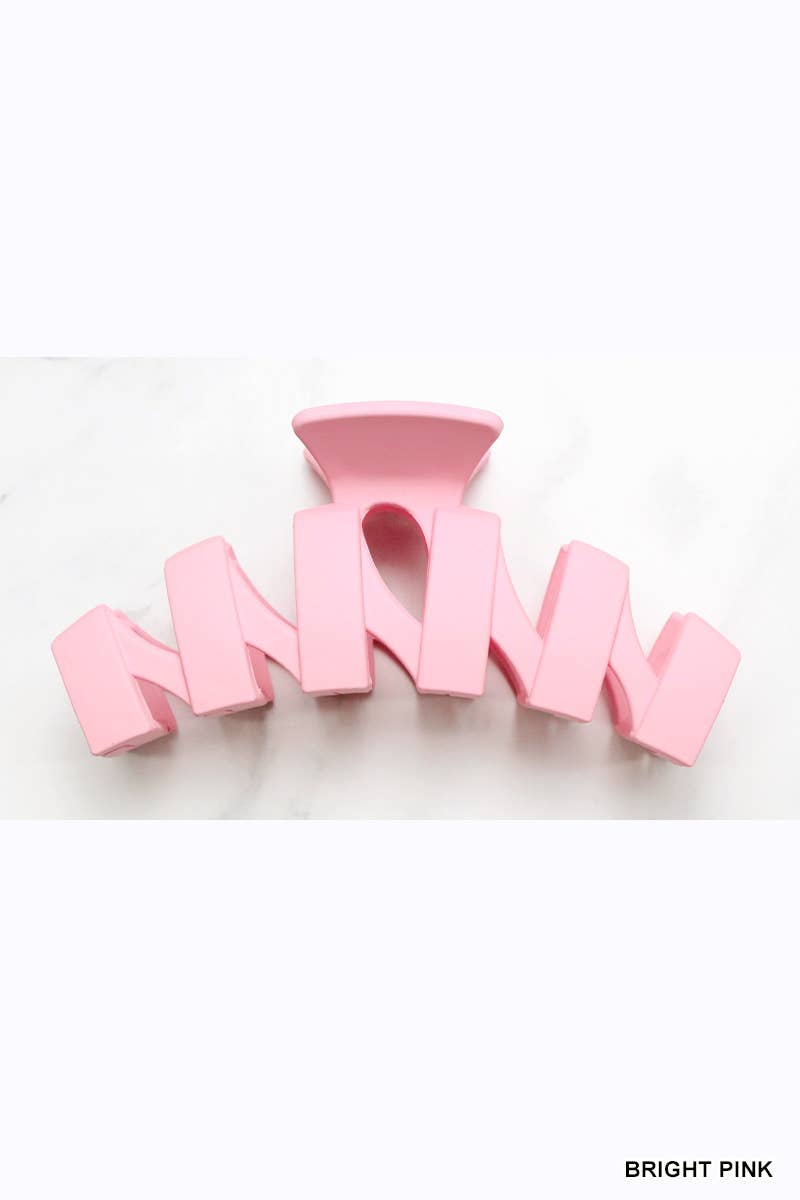 42POPS - Wholesale Hair Clip - Women's - " Large Zig zag Hair Clips17