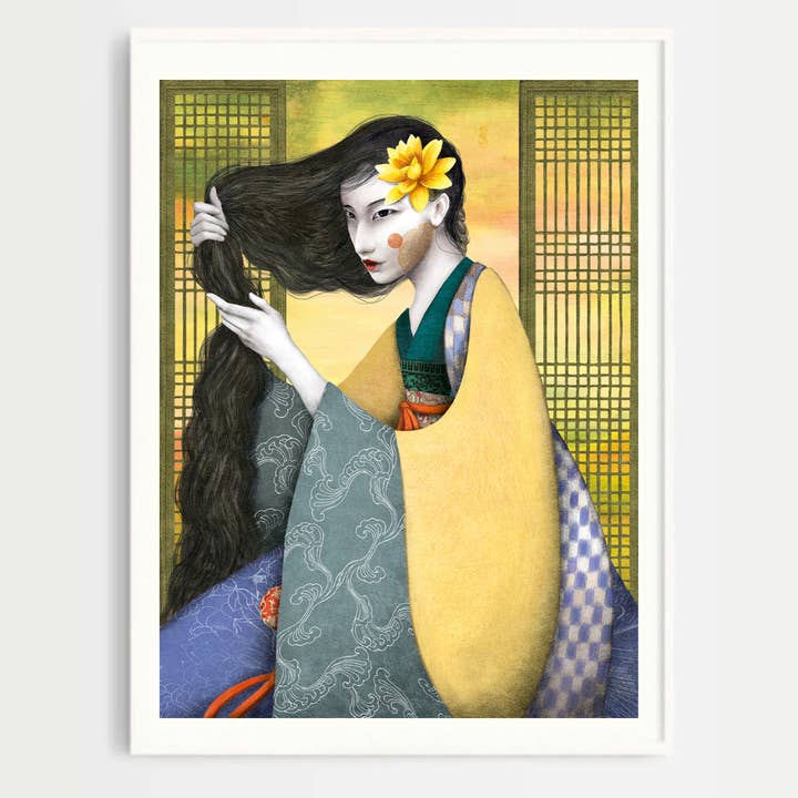 Hop! - Wholesale Art Print - Print Mulan 18 by Francesca Dell'Orto