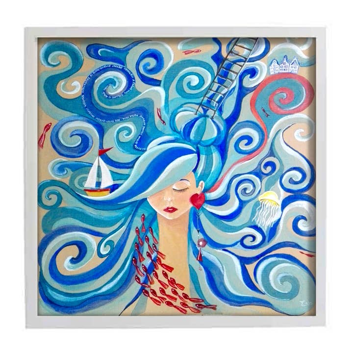 Illustration/Art Poster “I'm Lost” by Deta for wholesale by Deta