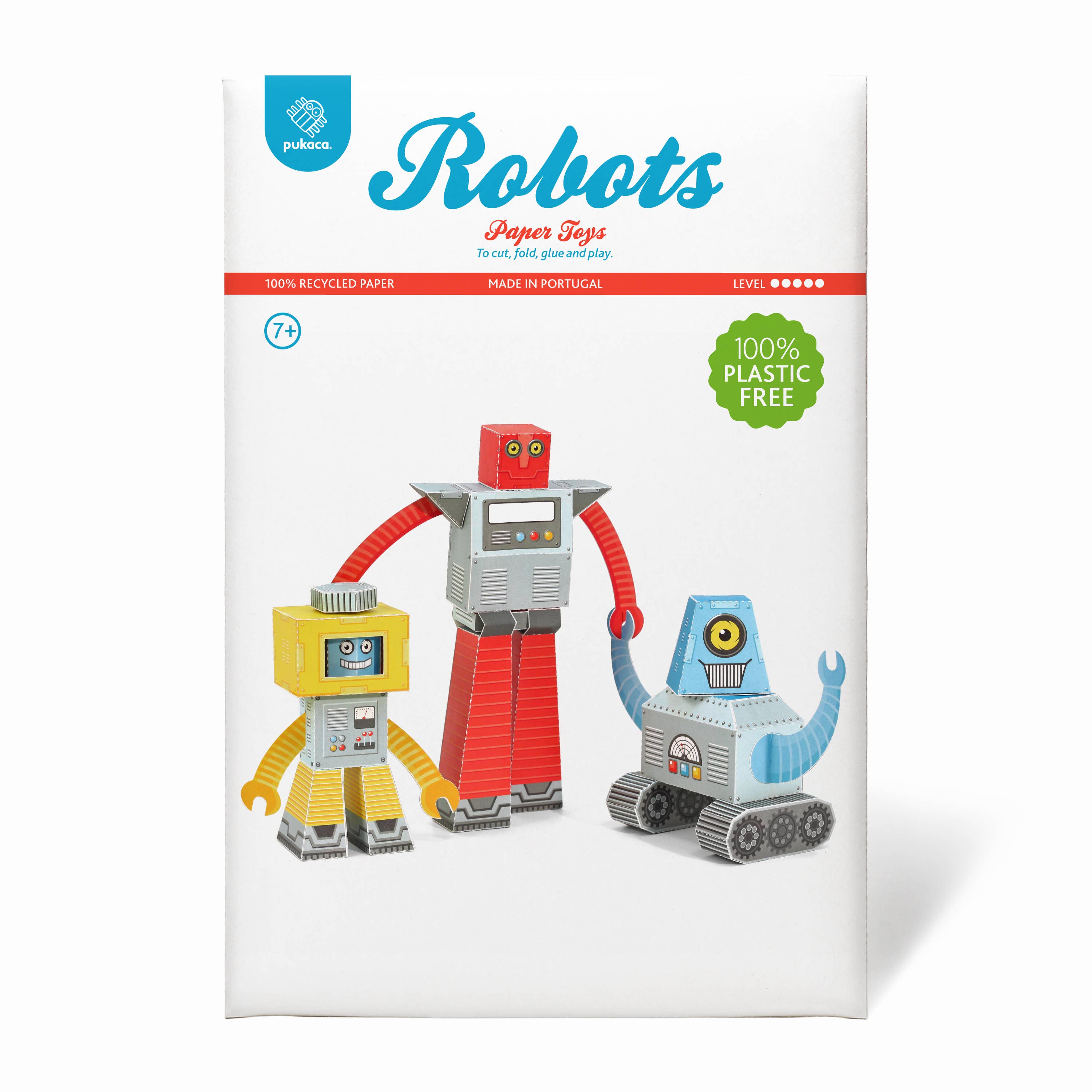 pukaca - Vendita all'ingrosso Set di giocattoli - Bambini - Robot da costruire in carta1