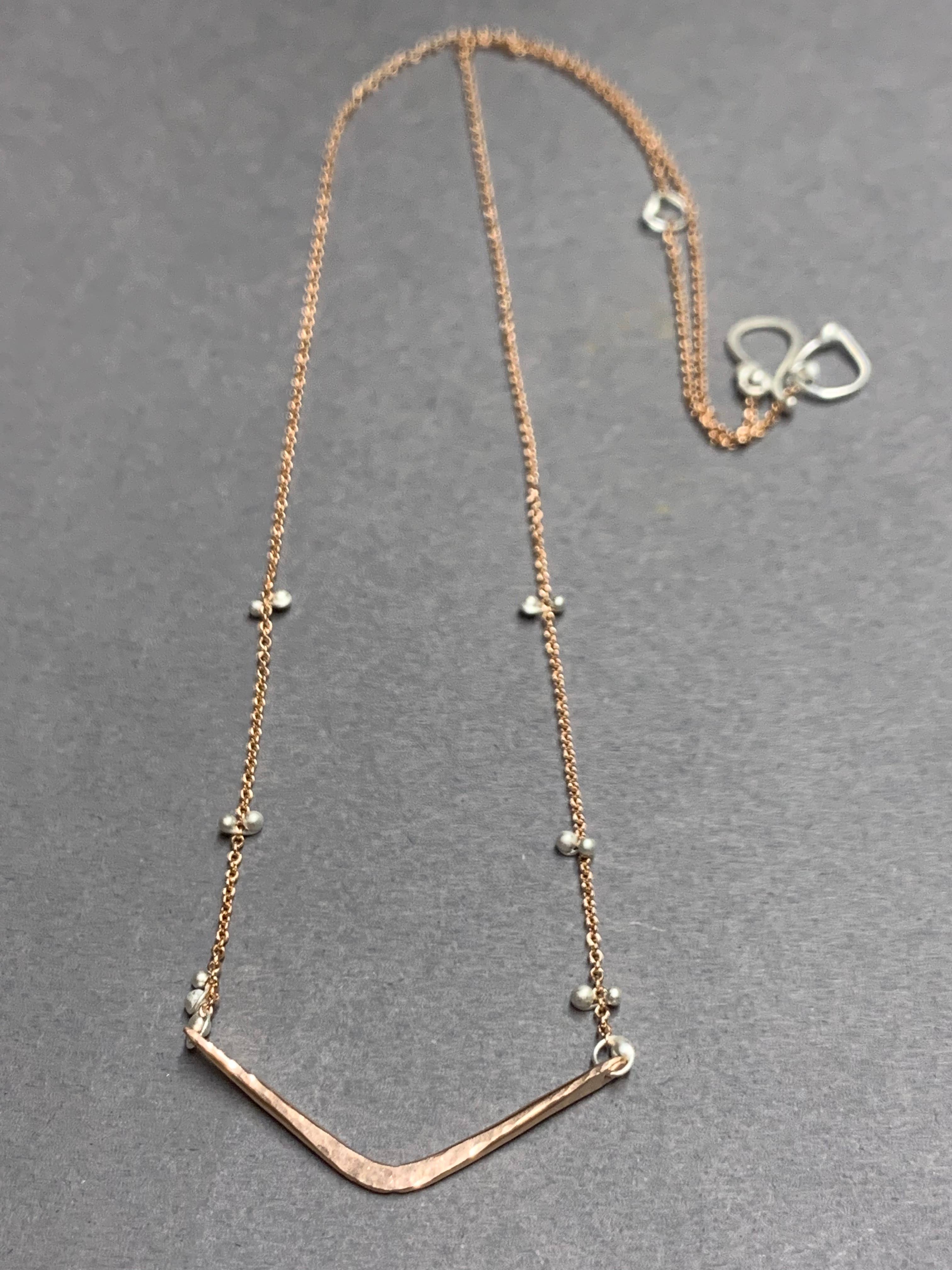 YedOmi Jewelry – wholesale Pendant/charm necklace – Chevron Necklace- 18 inches2