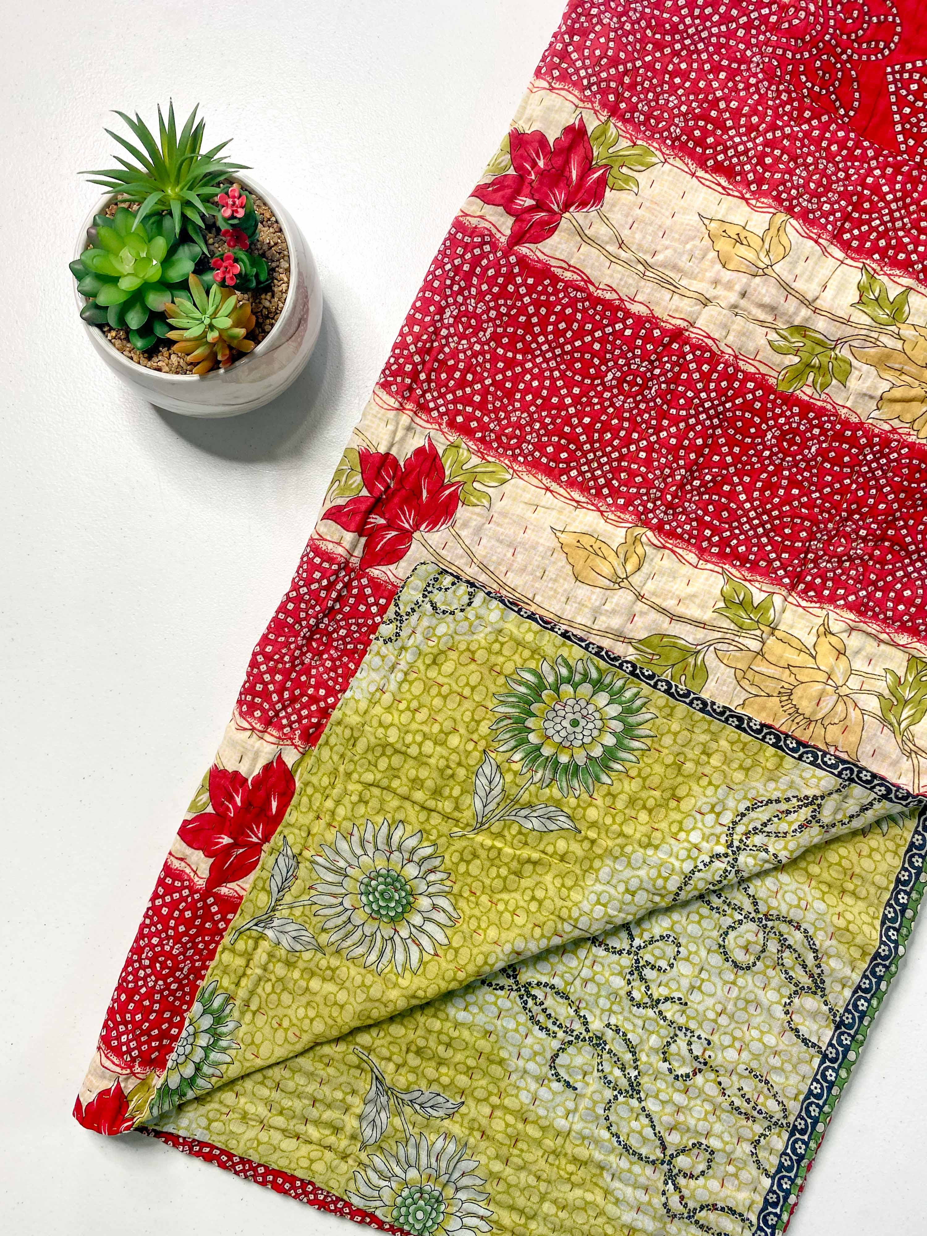 Asha Project - Wholesale Throw Blanket - Kantha Throw Blanket | Christmas6