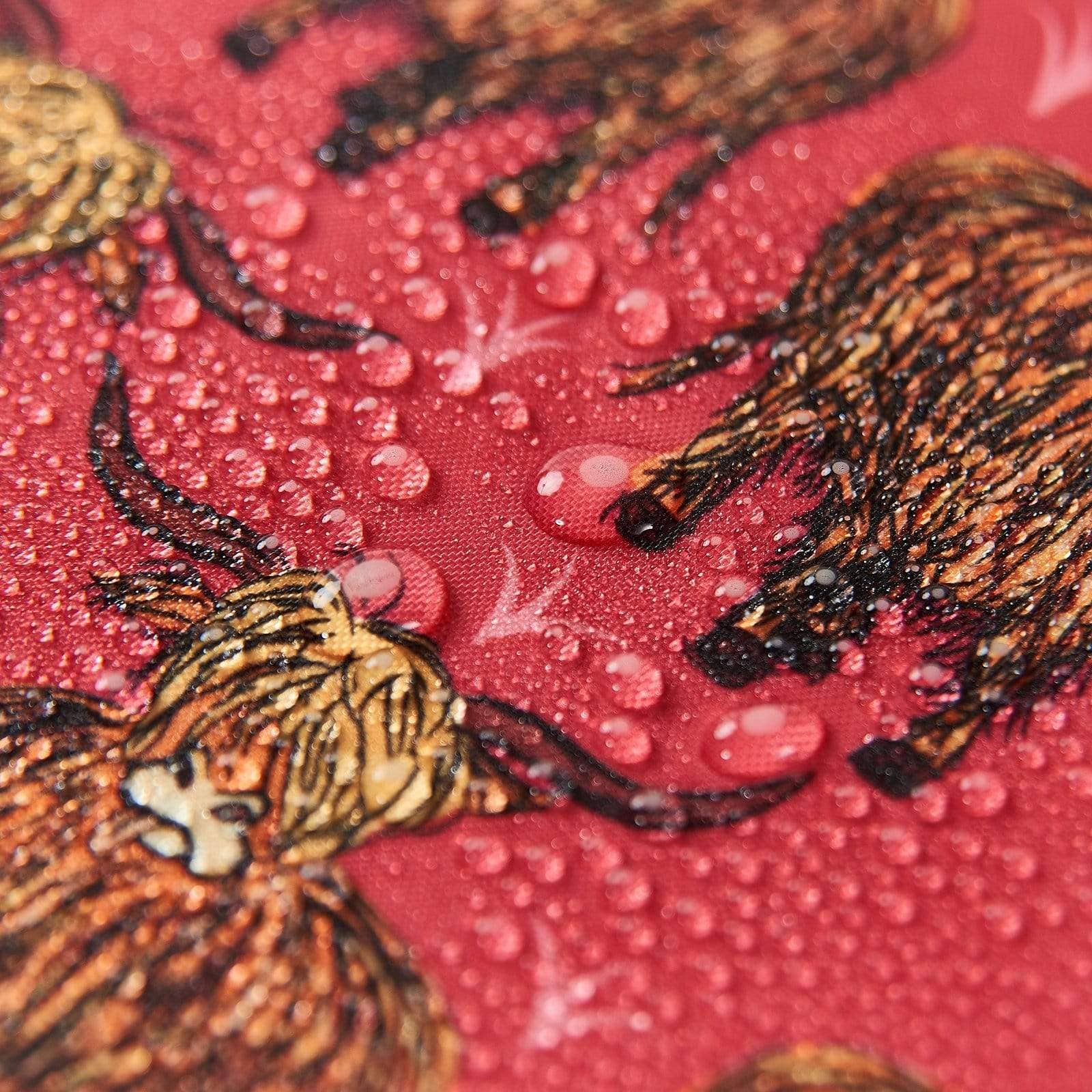 Eco Chic - Wholesale Grocery/Shopping Bag - Eco Chic Lightweight Foldable Shopping Bag Highland Cow12