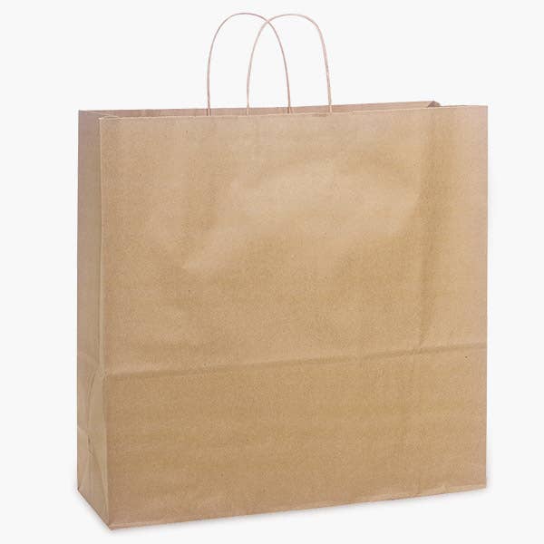 Nashville Wraps - Wholesale Grocery/Shopping Bag - Recycled Brown Kraft Paper Retail Shopping Bags14