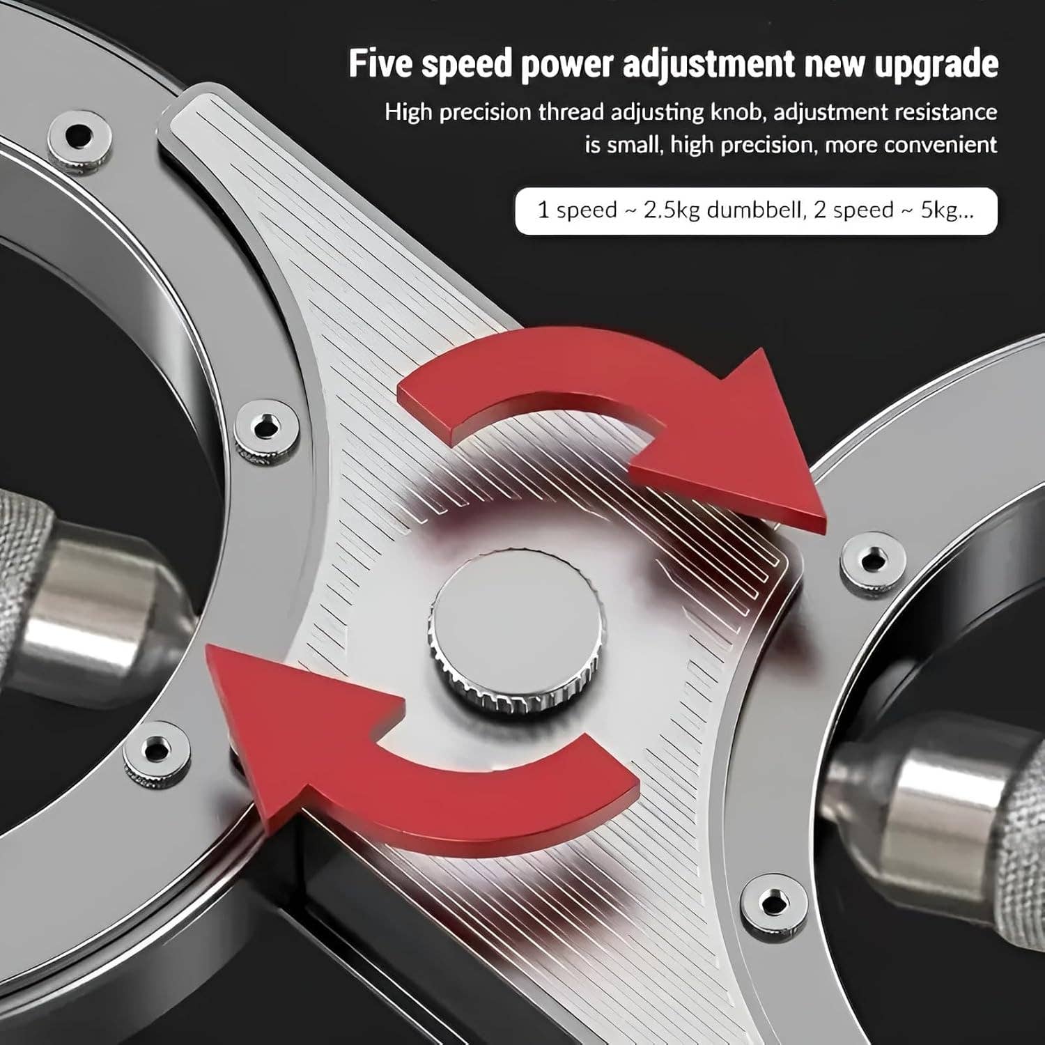 VIGOR - Vente Équipement de fitness - Équipement d'entraînement pour bras rotateur brûlant tournant 12 livres bras1