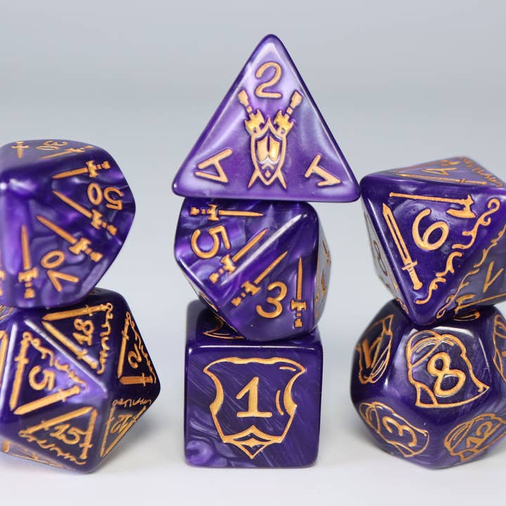 Queen's Armory: Enchanted - 25mm RPG Dice Set for wholesale by Foam Brain Games