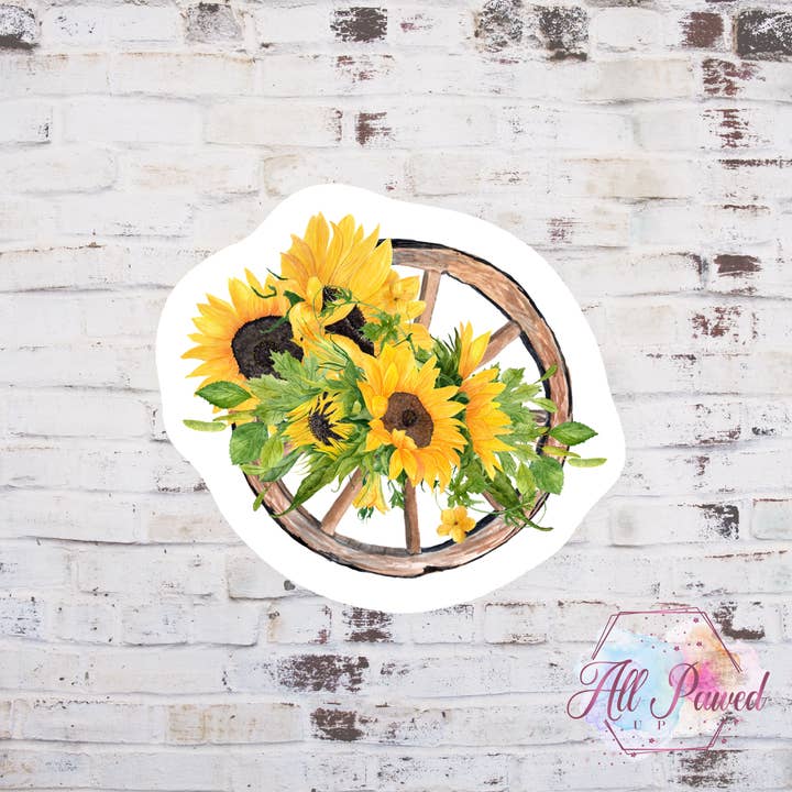 Desert Moons - Wholesale Sticker - Wagon Wheel Sticker