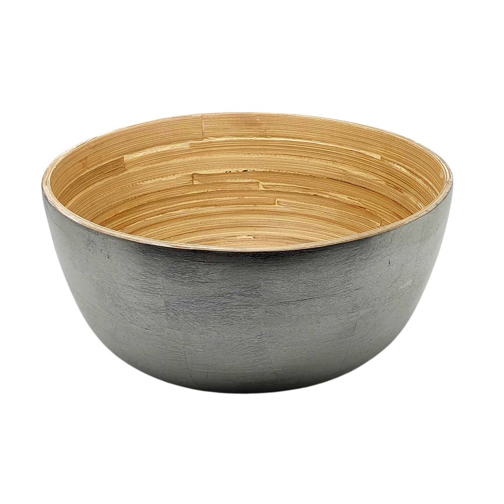 VIE - Wholesale Serve Bowl - Bamboo Salad Bowl, 23x10cm, with Matching Salad Servers35