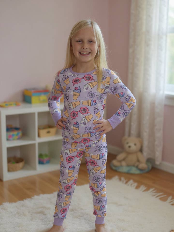 Bamboo Kids Pajamas – Ultra Soft 2-Piece Sleepwear Set for wholesale by Itsy Bitsy Boutique