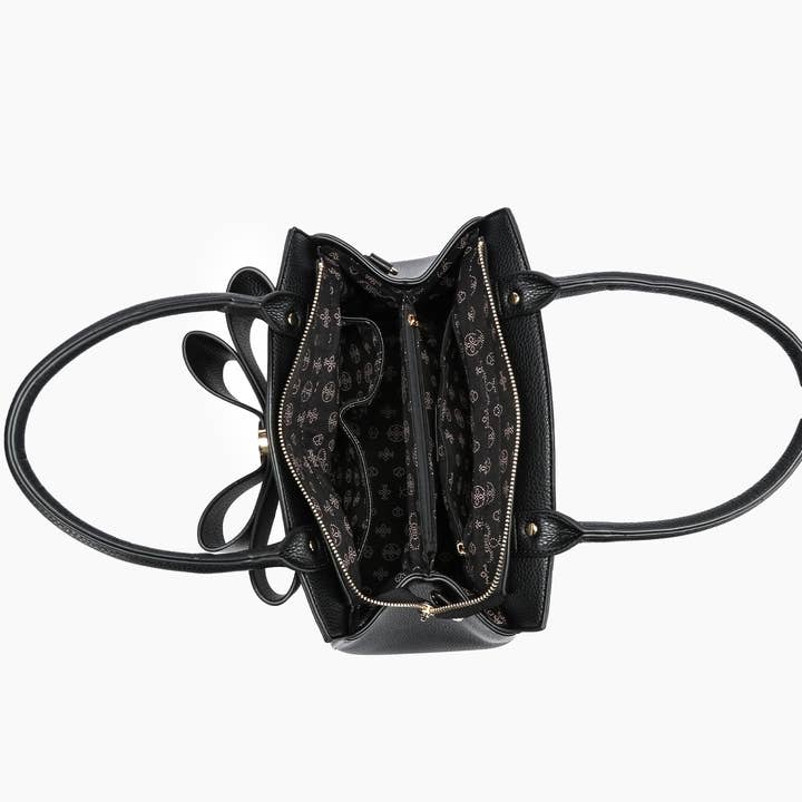 Like Dreams - Wholesale Top Handle Bag - Women's - Poppy Bowtie Top Handle Satchel Bag