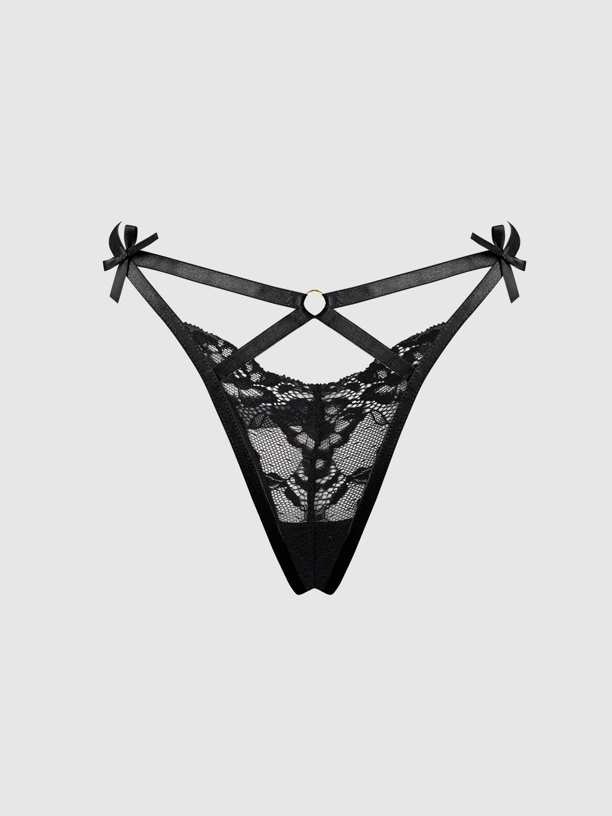 House of Desire - Wholesale Underwear - Women's - NATASHA LACE STRAPPY G-STRING0