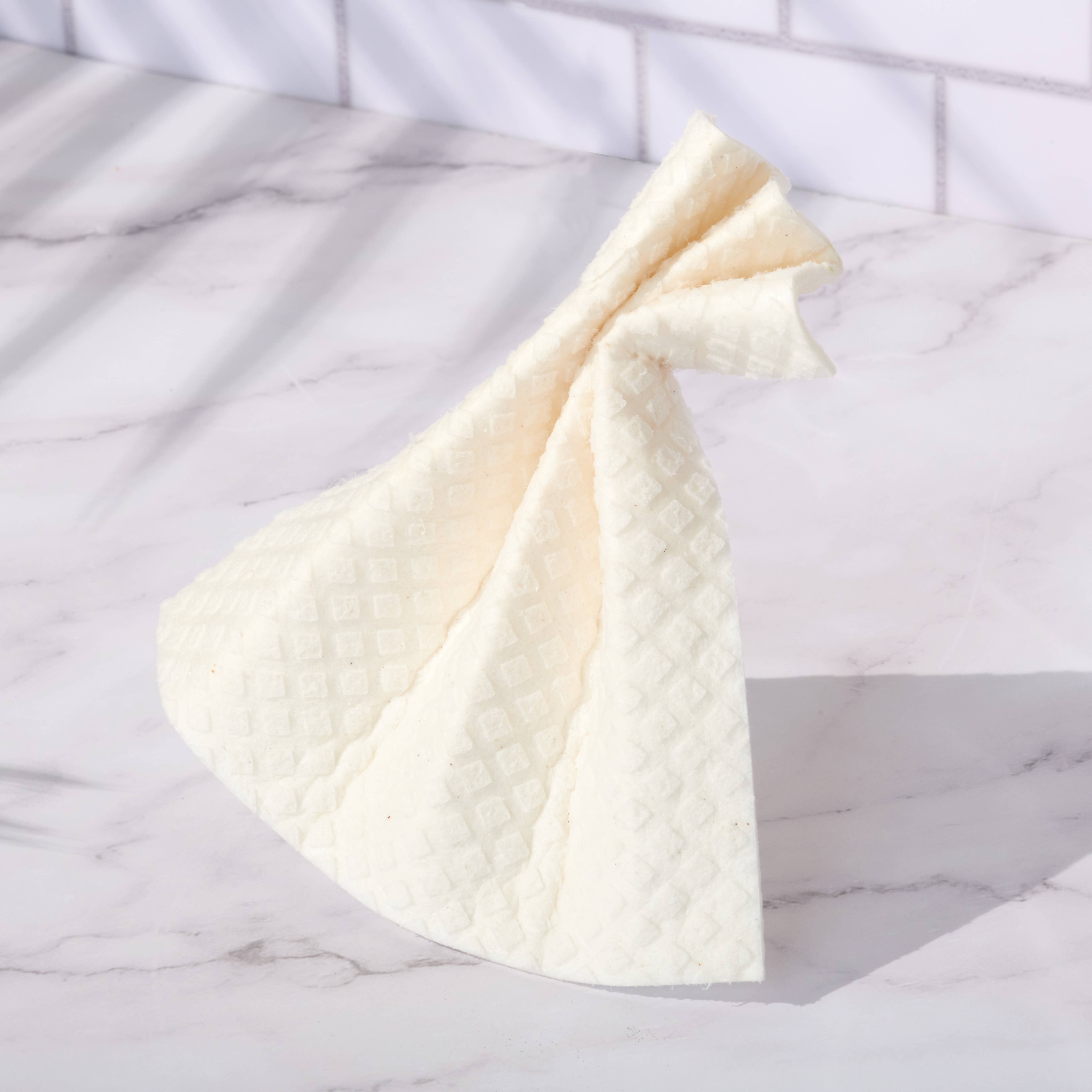 Desesh - Wholesale Dishcloth - Swedish Dish Cloths (Unpackaged, Unbranded, White)1