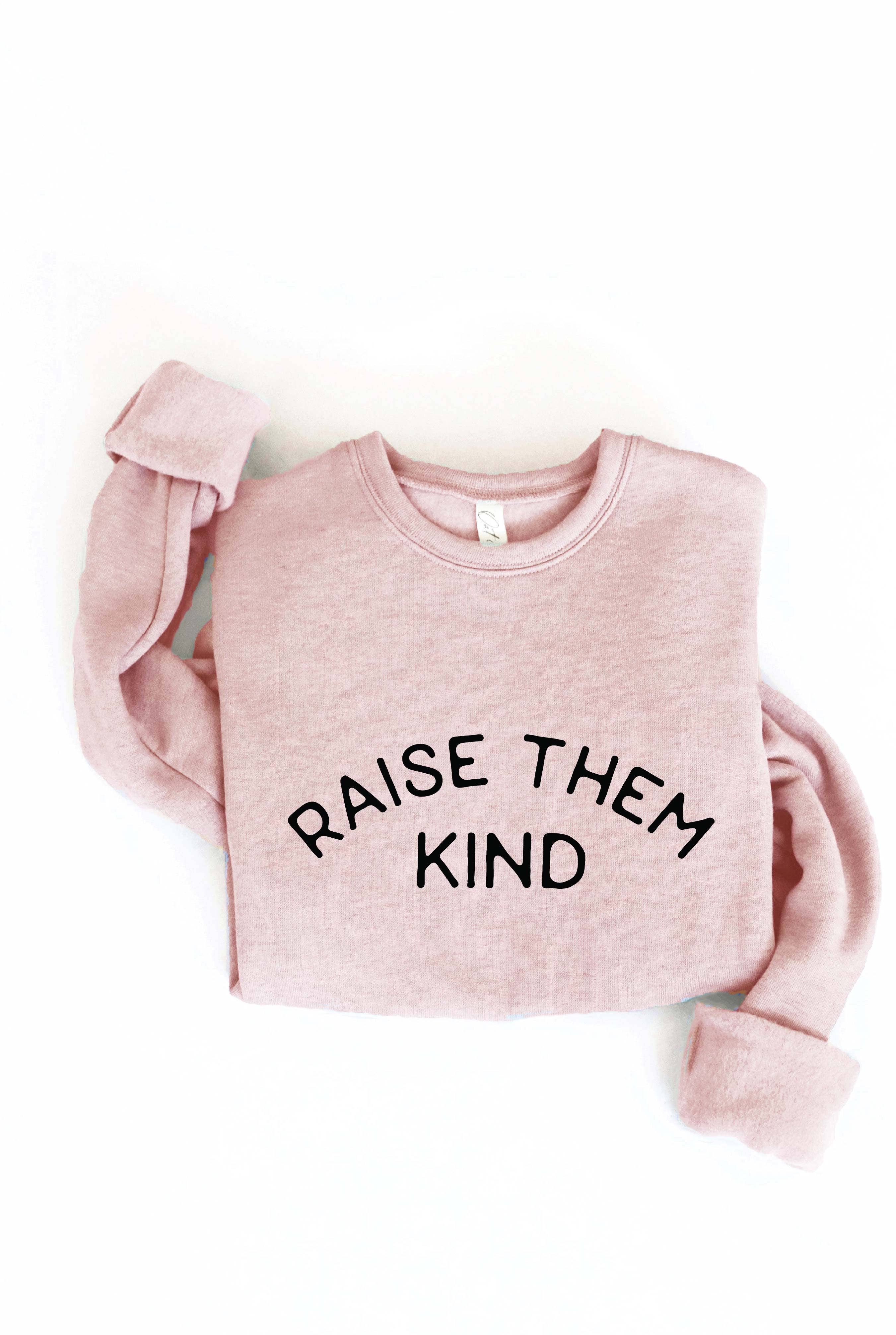 OAT COLLECTIVE - Wholesale Graphic Sweatshirt - Women's - RAISE THEM KIND Graphic Sweatshirt11