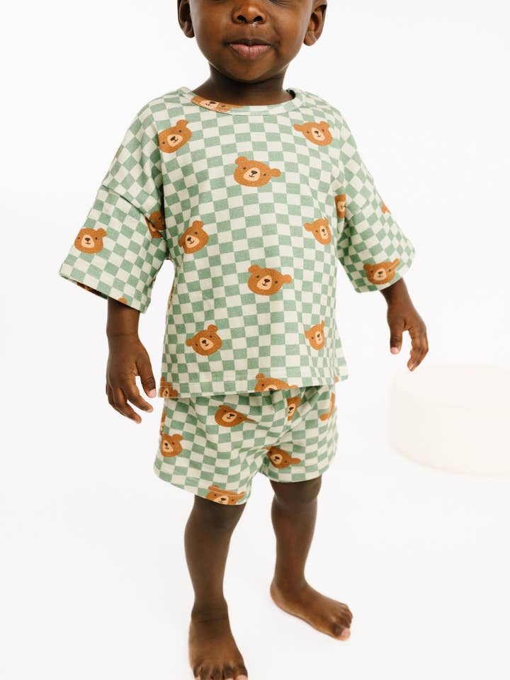 Teddy Bear Slouchy Set for wholesale by Little One Shop