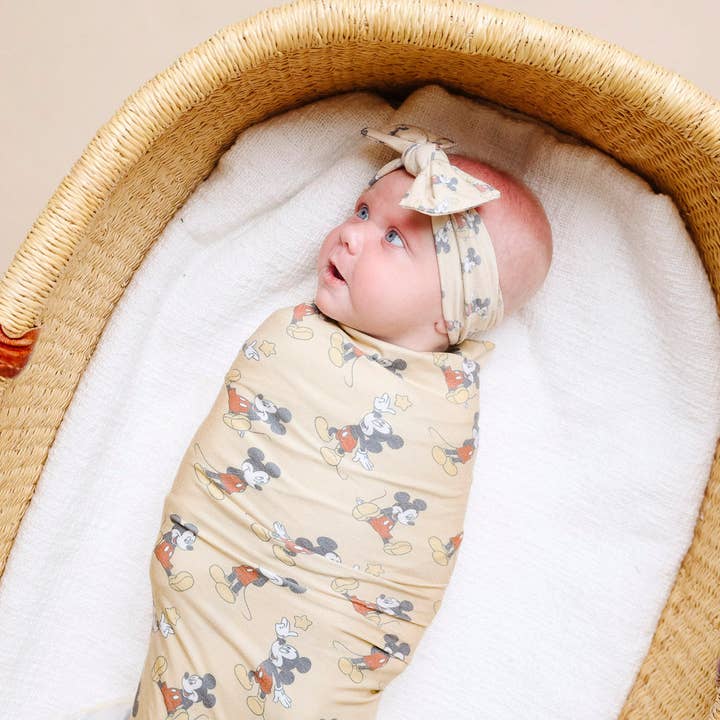 Copper Pearl - Wholesale Fashion Headband - Baby - Knit Headband Bow - Mickey Mouse6