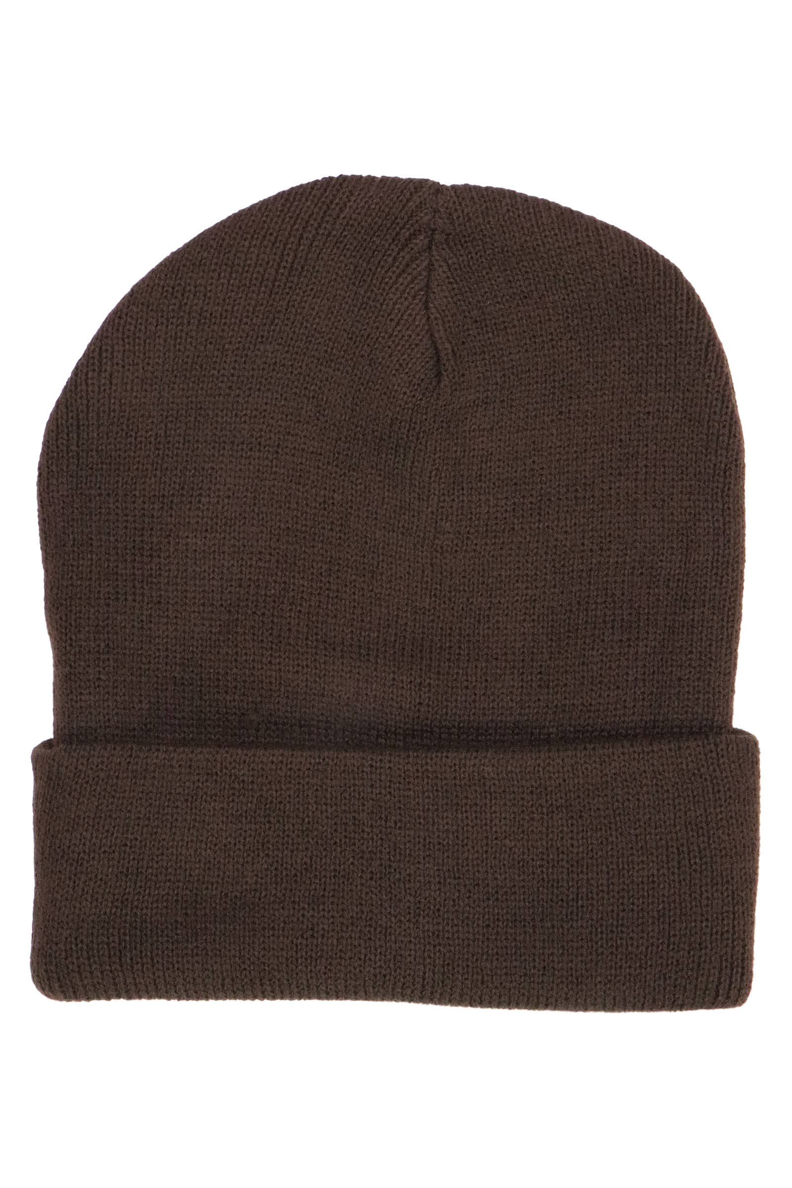 ASSORTED Dark Neutrals Acrylic Cuffed Classic Beanie for wholesale on Faire8