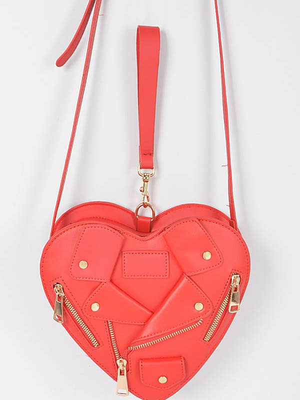 Vegan Leather Jacket Clutch for wholesale by Shop Neighbors