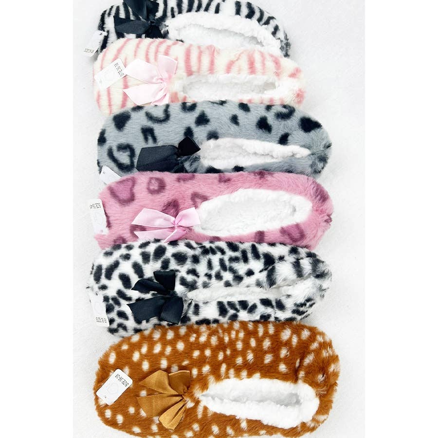 MIX COLOR Cozy Soft Non Slip Winter Slipper for wholesale on Faire7