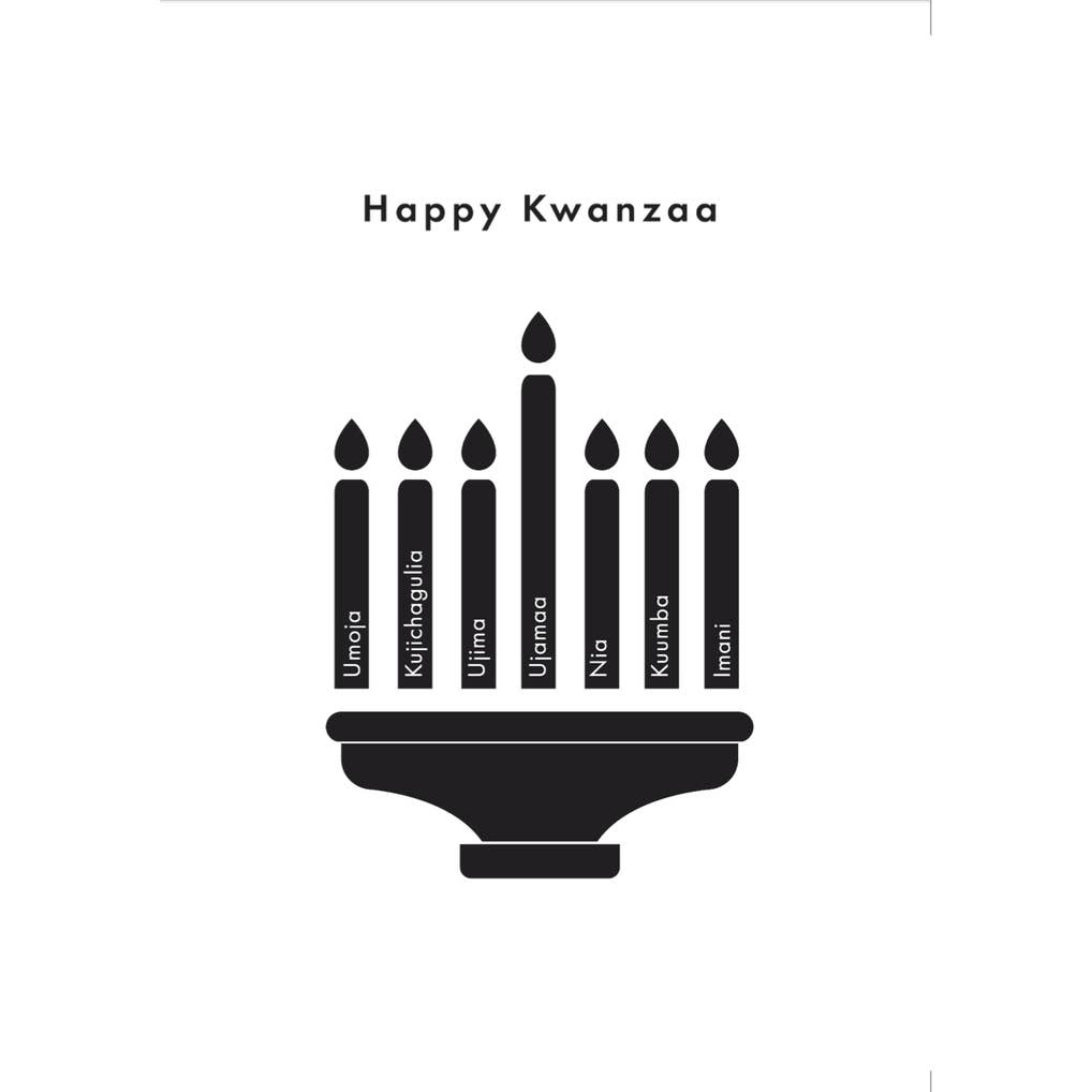 Junebug Ink - Wholesale Kwanzaa Card - Happy Kwanzaa2