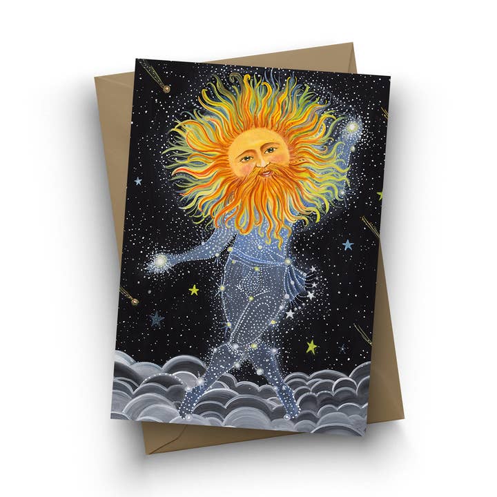 Tarjeta individual «Brother Sun» para venta al por mayor de Jahna Vashti