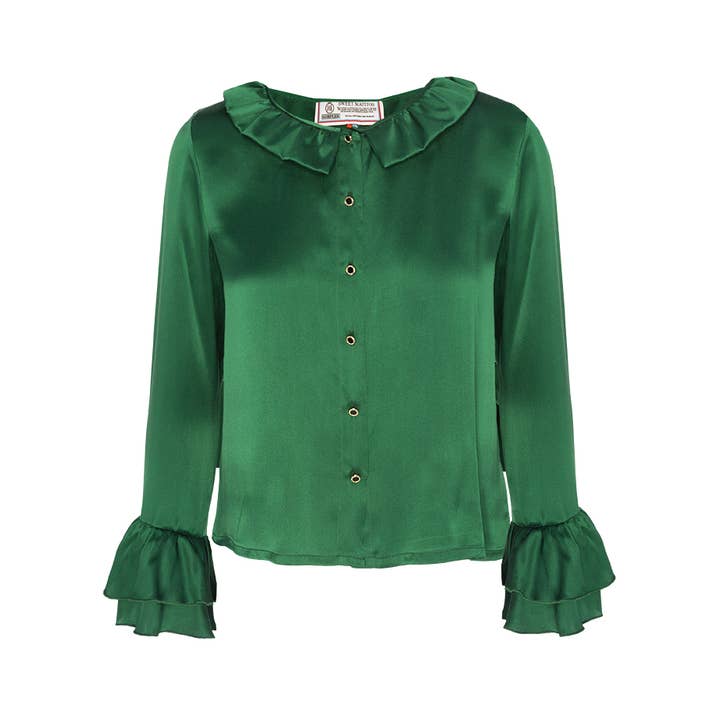 Blusa Belen green para venta al por mayor de SWEET MATITOS