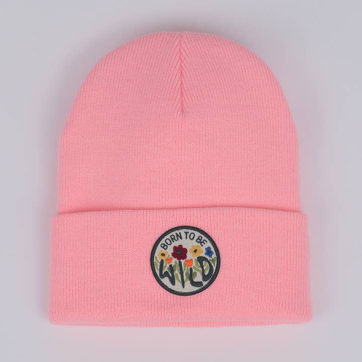 Nato per essere Selvaggio Berretto Peonia per Neonati/Bambini Adatto per Età 0-4 per la vendita all'ingrosso da parte di Seaslope