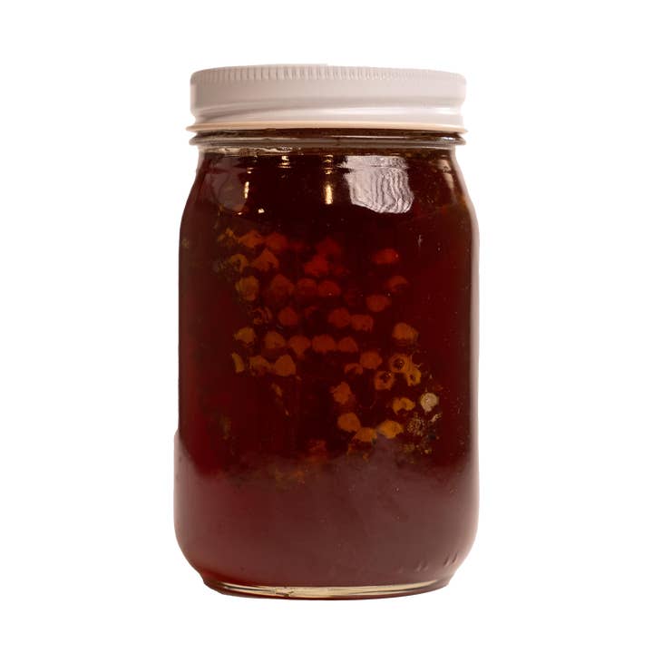 Texas Honey Pint WITH COMB for wholesale by Moore Honey