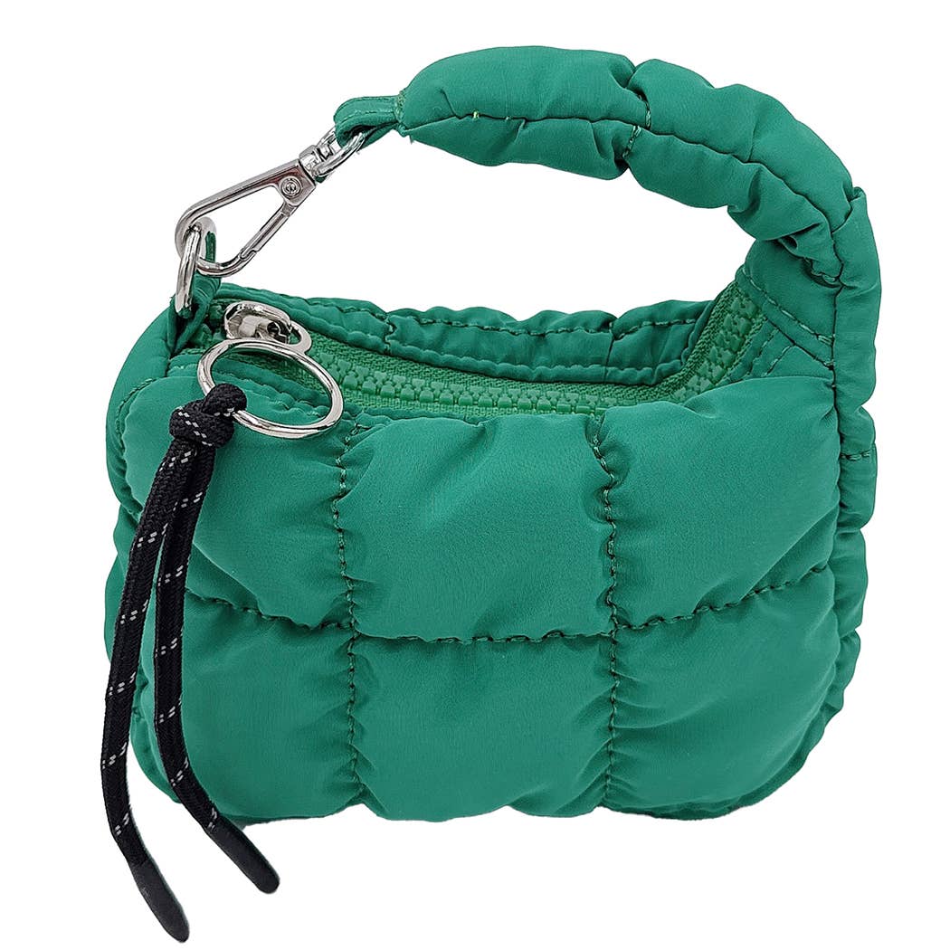 Fashion City – Porta-chaves - Mulher por atacado – Porta-chaves com Bolsa Acolchoada Miniatura8