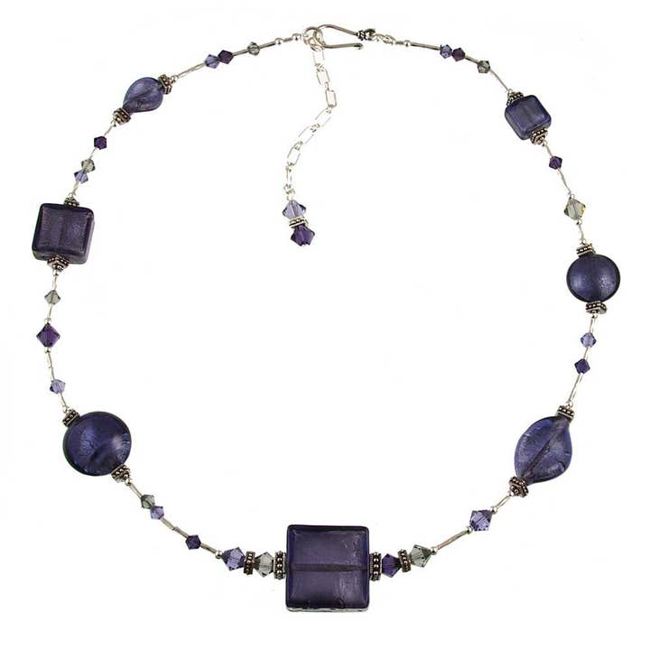 SN-160 Halskette Pflaume Gorgeous für den Großhandel von Andrea Menghetti