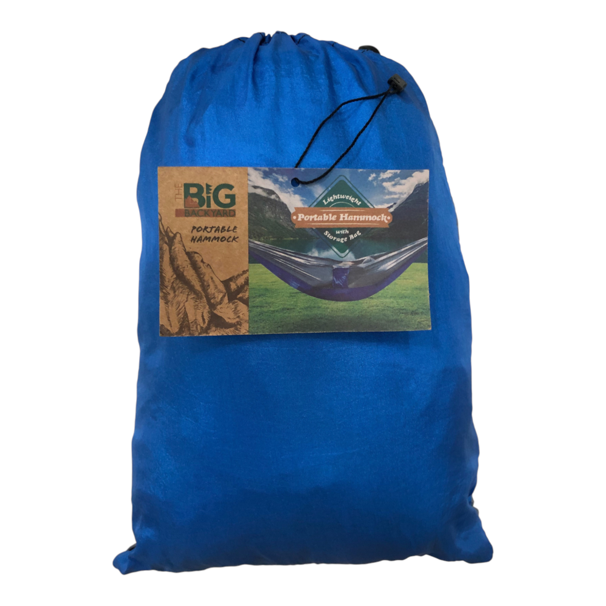 Archstone Collections – wholesale Hammock – Big Backyard Portable Camping Hammock with Storage Bag1