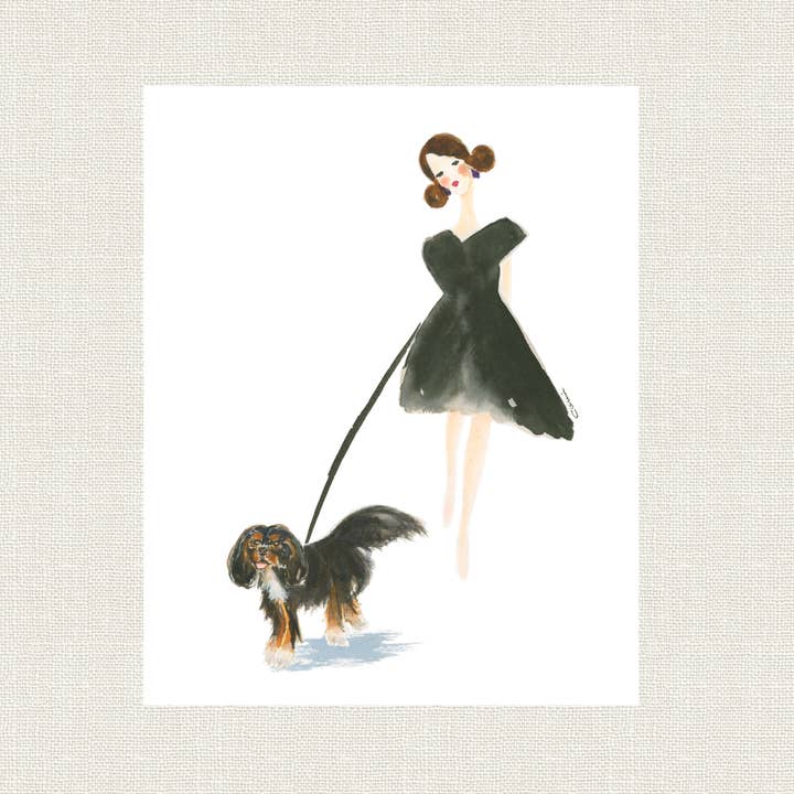 « Cavalier marche noir et feu #1 » pour la vente par Connie Collum Art