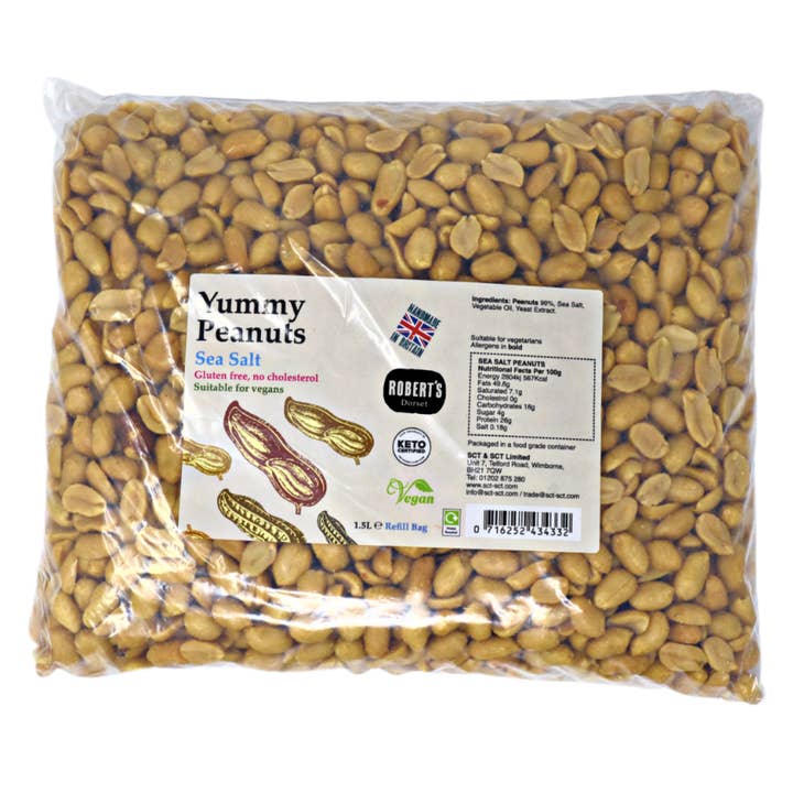 Robert’s Dorset – wholesale Nuts – Yummy Peanuts 1Kg Refill Bags 8