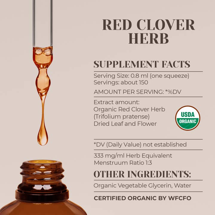 Garden Organics - Wholesale Tincture - Red Clover Herb Tincture3