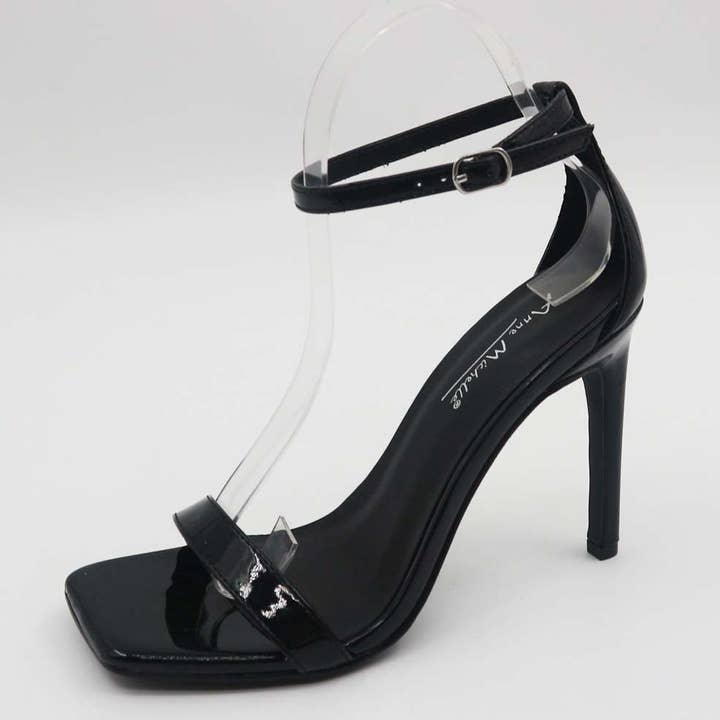 Anne Michelle ENDLESS-53 Women One Band Ankle Strap Heeled Sandals-12 Pairs Pack-18.45/Pair for wholesale by Mars Sky Shoes Wholesale