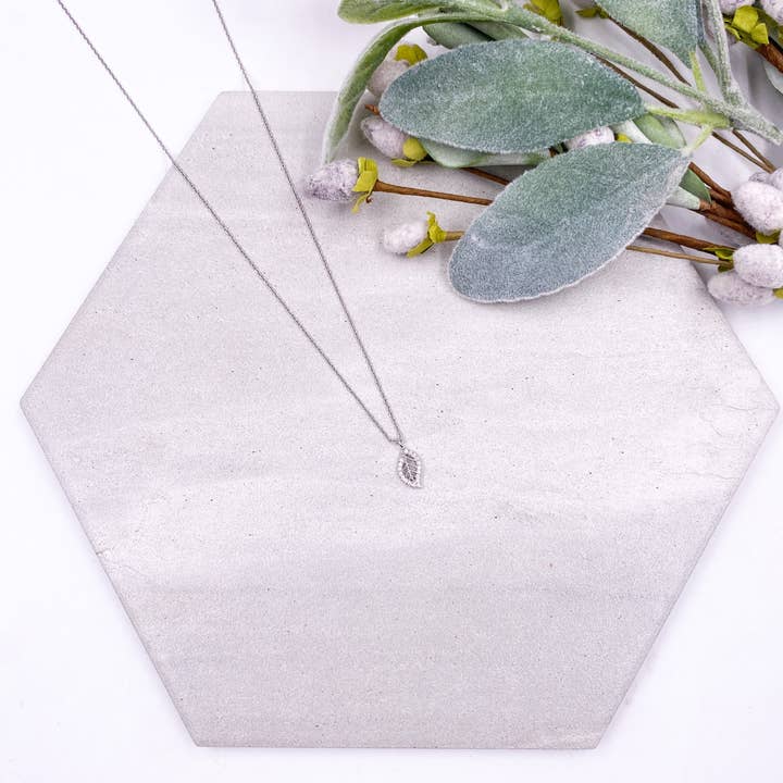 Lanae Oorbellen - Witgoud voor wholesale door MM Designs