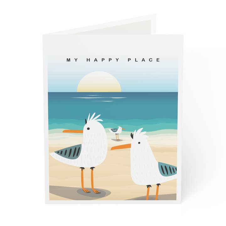 Carte de vœux My Happy Place pour la vente par Seas and Soul