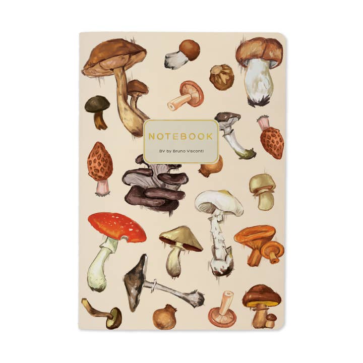 Mushrooms on White for wholesale by BV by Bruno Visconti