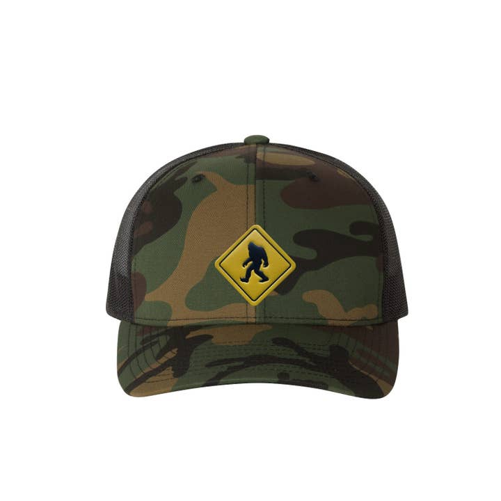 Sasquatch X-ing Snapback for wholesale by NH Shirt Co.