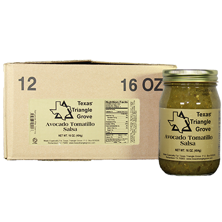 Texas Triangle Grove - Evil Cowboy - Wholesale Salsa - Avocado Tomatillo Salsa (Hot)1