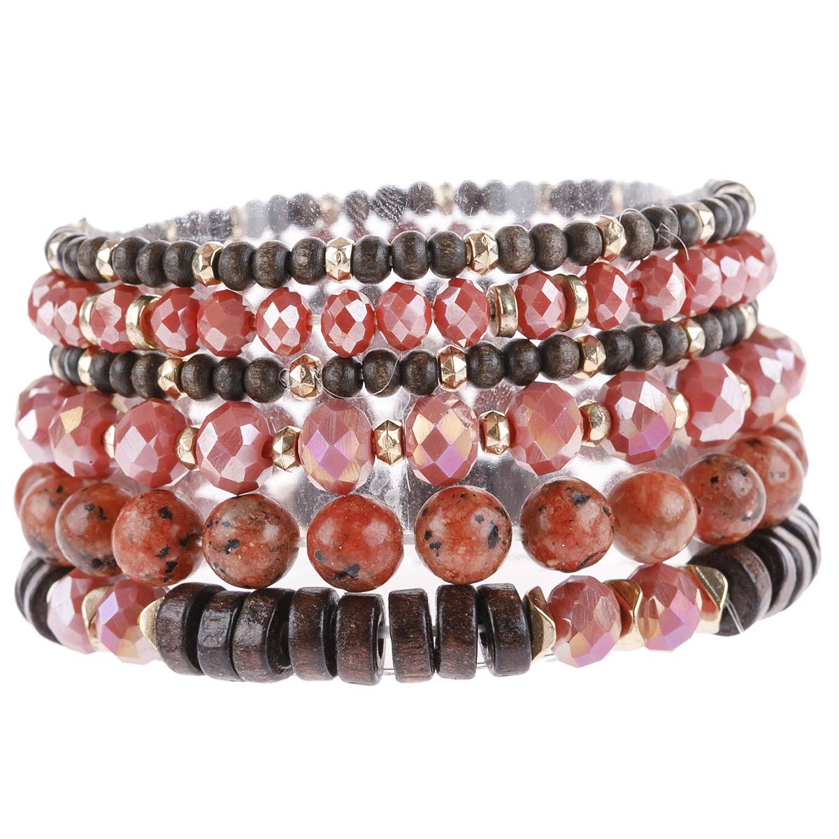 MYS Wholesale Inc - Wholesale Jewelry Set - Mix Stackable Charm Stretch Bracelet10