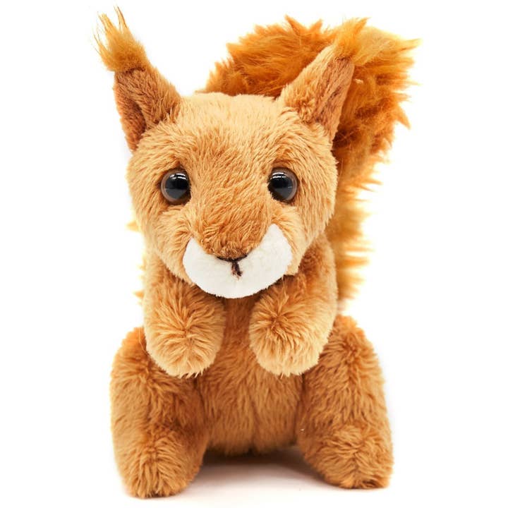 Uni Toys - Wholesale Stuffed/Plush Toy - Kids & Baby - Squirrel Plushie - 13 cm (height) - cuddly/plush toy