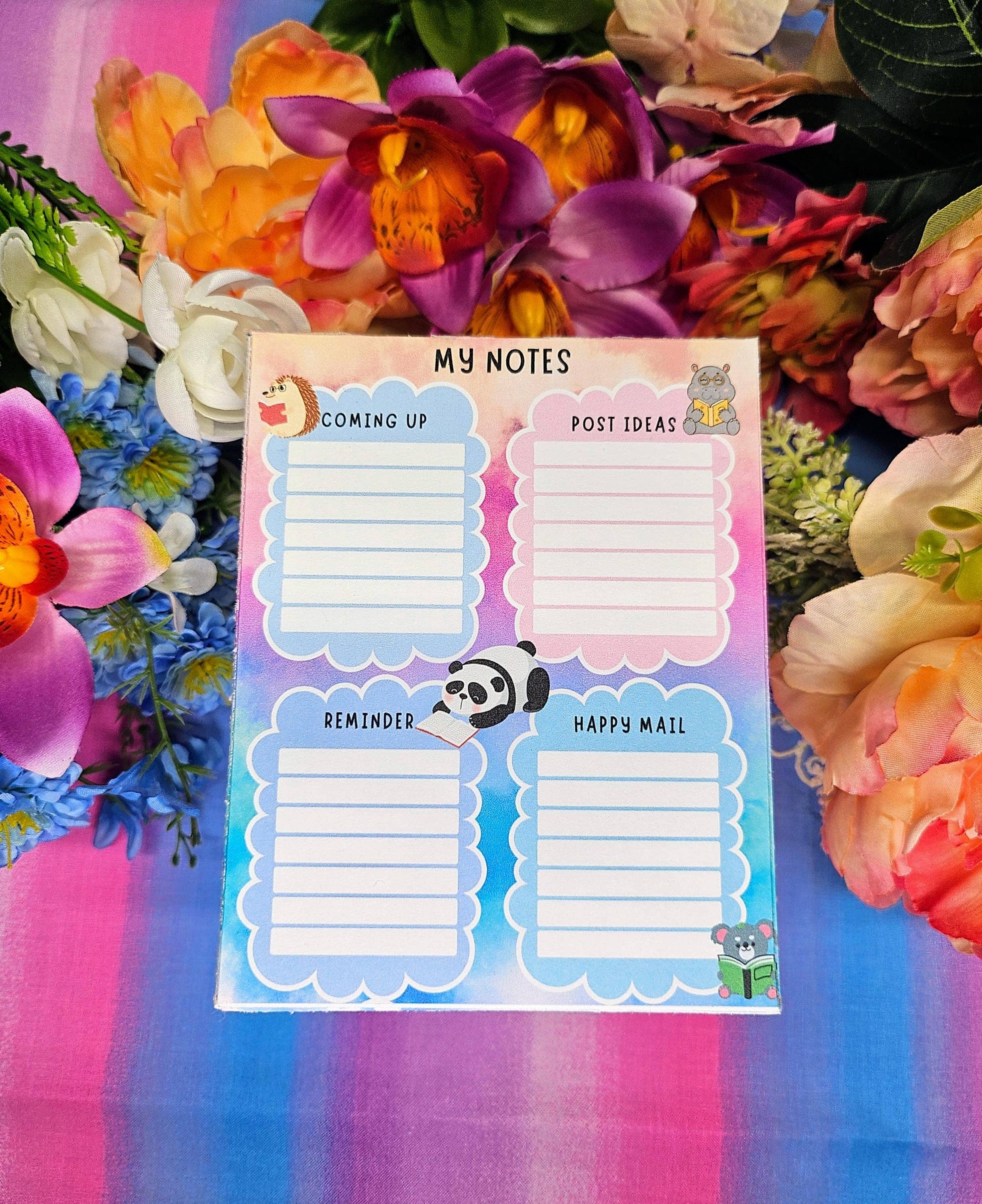 Autumnmist Boutique - Vendita all'ingrosso Bloc notes - Taccuino Cloud Reading To Do 4,25" x 5,5"2