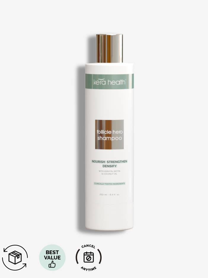 Shampoing Follicle Hero pour la vente par KeraHealth