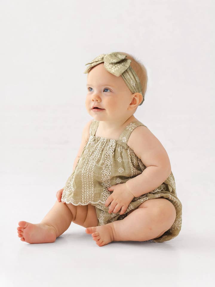 Espresso Sleeveless Romper for wholesale by mabel + honey
