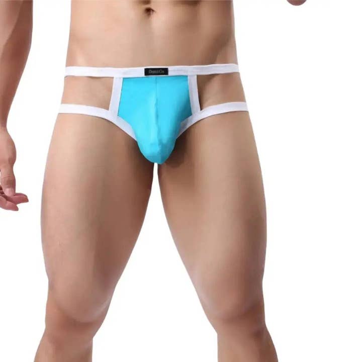 DomiGe - Wholesale Underwear - Men's - Men's Nylon-Spandex Underwear Enhanced Design Male Jockstraps16