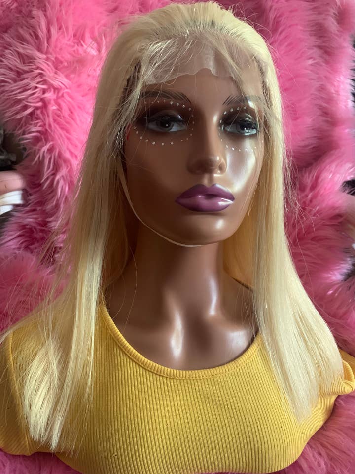 16-tums blond peruk för wholesale av Chabinehairstore