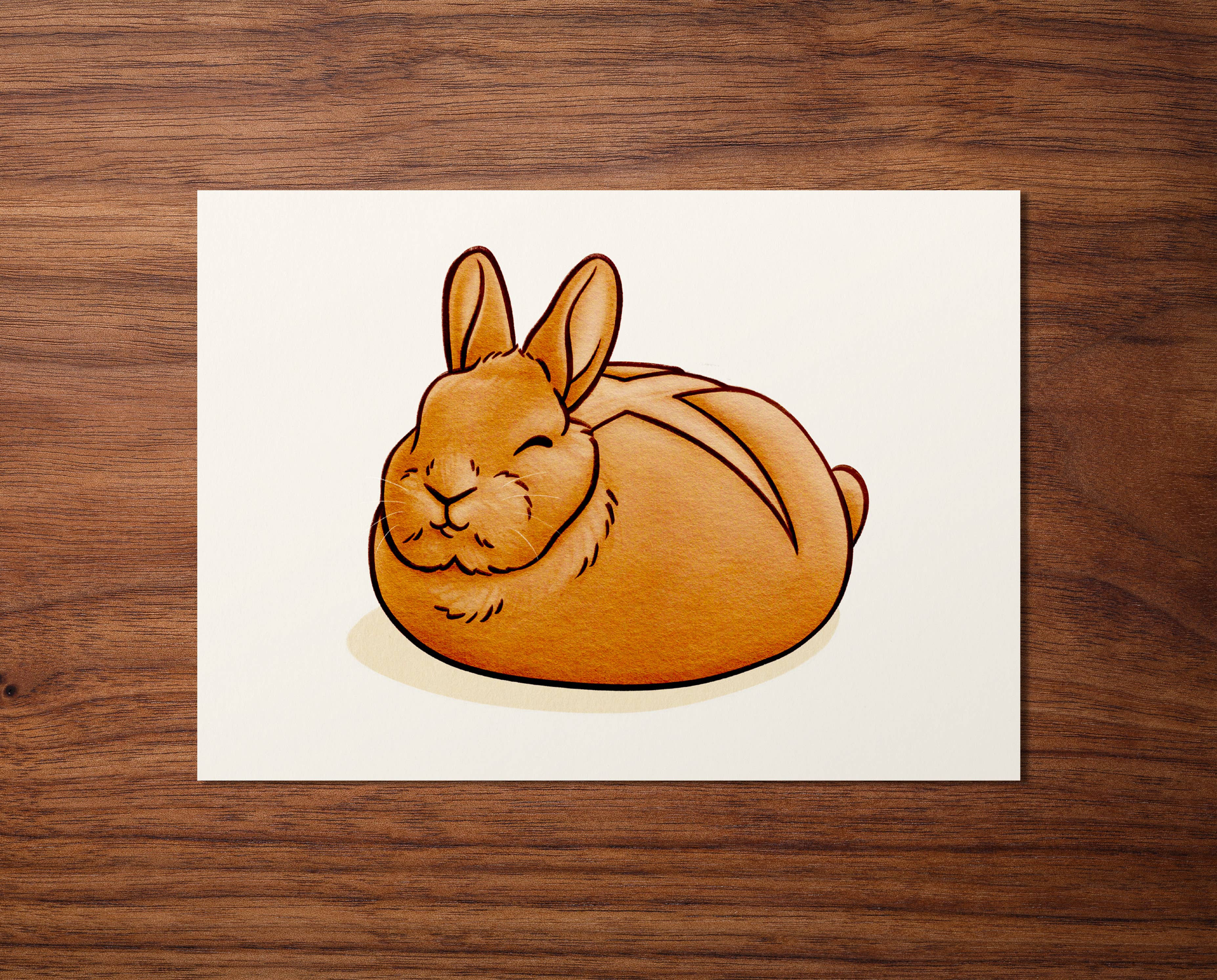 Firlefanz Design - Wholesale Postcard - Postcards "Pastry Bunnies 1" – Hand-Illustrated A6 Cards1
