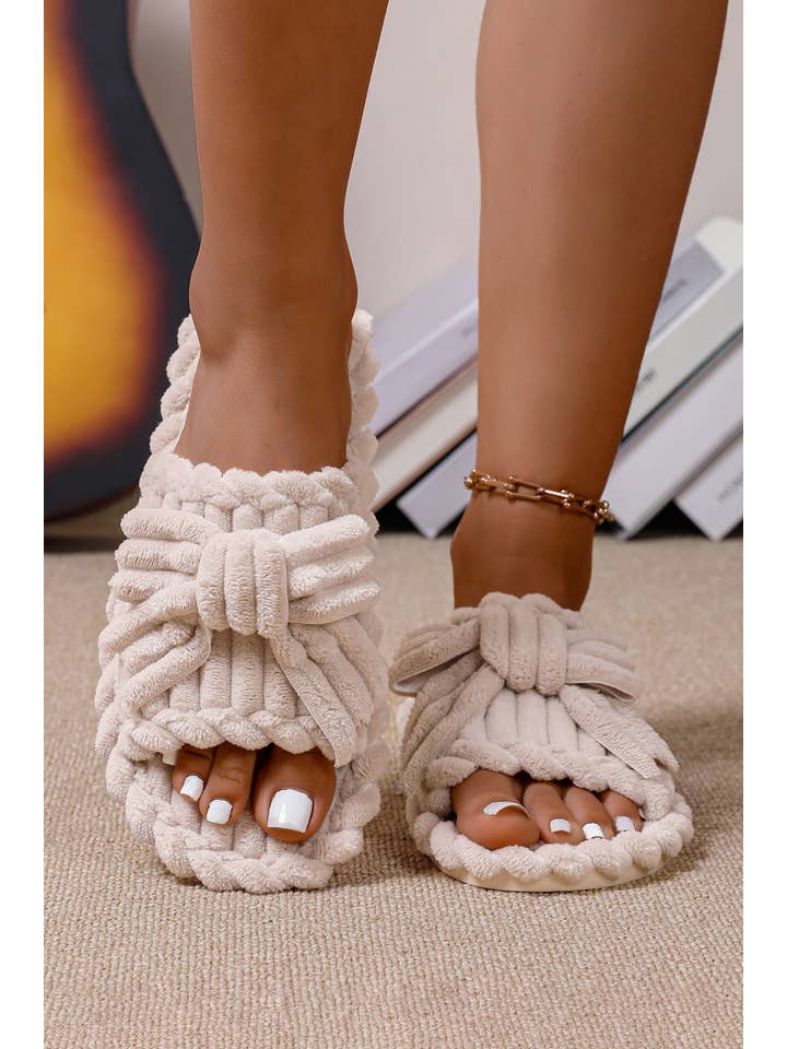 White LDC Hollow Out Indoor Normal Slippers for wholesale on Faire