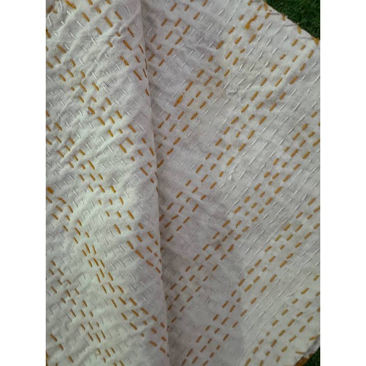 Bhawana Handicrafts – Engroshandel Quiltet tæppe – Tæppe Bloktrykt Bomuldspicnictæppe Kantha Quilt Tæpper3